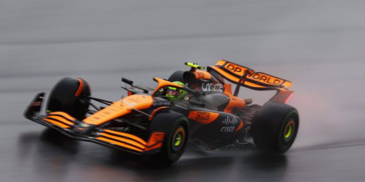 First Chinese F1 Gp Since 2019 Starts Under Fire And Rain