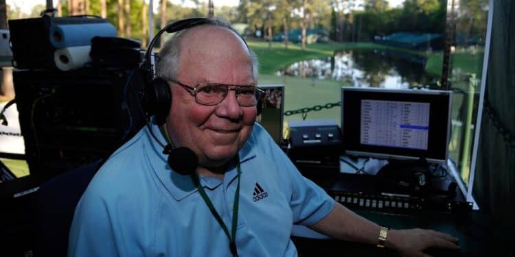 In The Final Moment Of Verne Lundquist'S Masters, The Time Belonged To Him