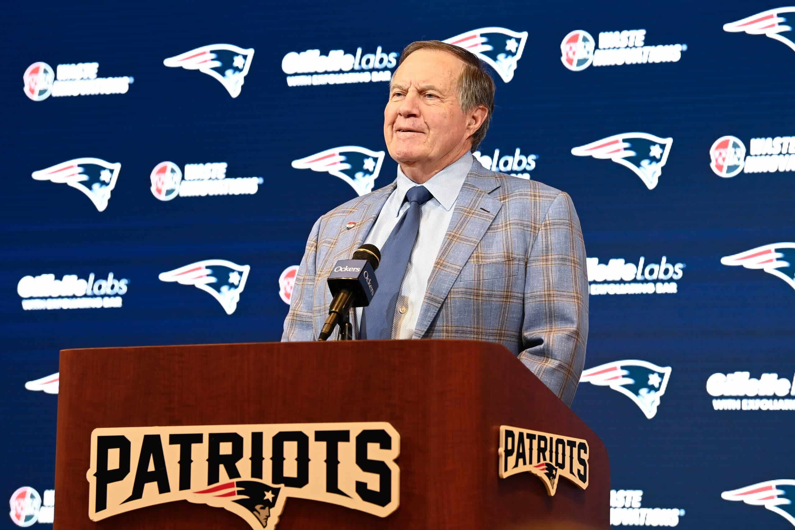 Nfl Draft Analyst Bill Belichick Shows Off His Media Potential